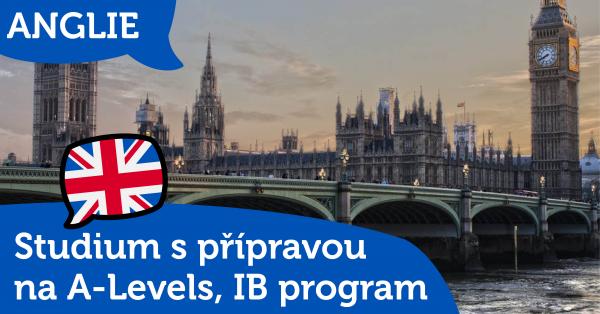 Studium s přípravou na A-Levels, IB program - Velká Británie